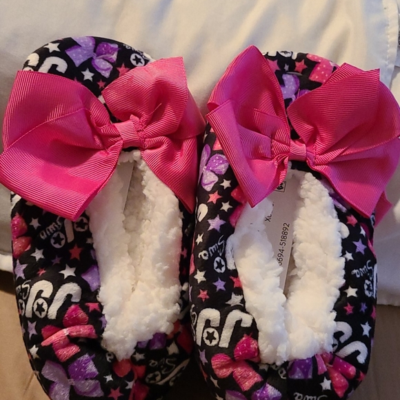 Nickelodeon Other - 2 Prs JOJO SIWA  Slipper Sz M/L New